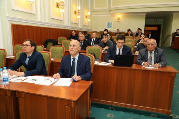 Meeting in Tashkent Institute of Railway Engineers